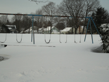 not a day for the playground